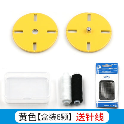 3474★ Botones finos ocultos de metal Botones pequeños de abrigo de visón de lana de cachemira para mujer Botones Botones invisibles de alta calidad Botones madre