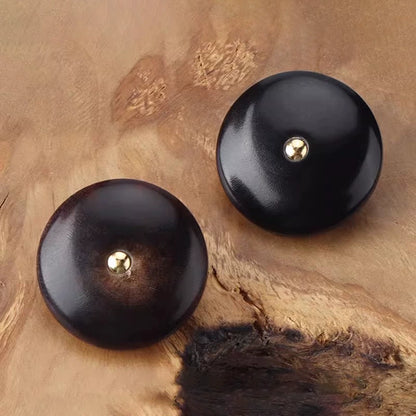 3318★ Vêtements à boutons en corne véritable noire, bouton de veste de costume polyvalent pour hommes et femmes, pantalon de costume, bouton à motif rond