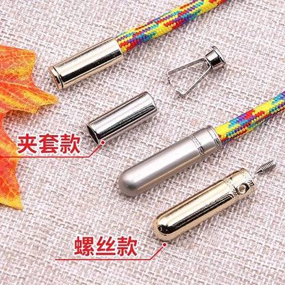 3538★ Accesorios de cuerda Suéter de cabeza de metal Sombrero Correa de cordón Hebilla de cabeza de cuerda Botón Ropa Cintura Hebilla de cuerda