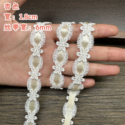 3550★ Ancho 1,8 cm Nueva cinta hueca de encaje DIY hecha a mano Lolita falda accesorios de decoración de ropa