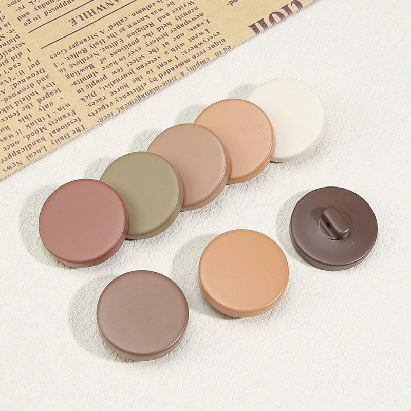 3288★  Round resin sweater jacket decorative button woolen clothes exquisite button trench coat fashionable button accessories