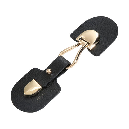 3497★ Abrigo de alta gama con botones decorativos, gabardina versátil para hombres y mujeres, chaqueta de cachemira, par de botones de metal, botón de ropa, decoración de botones