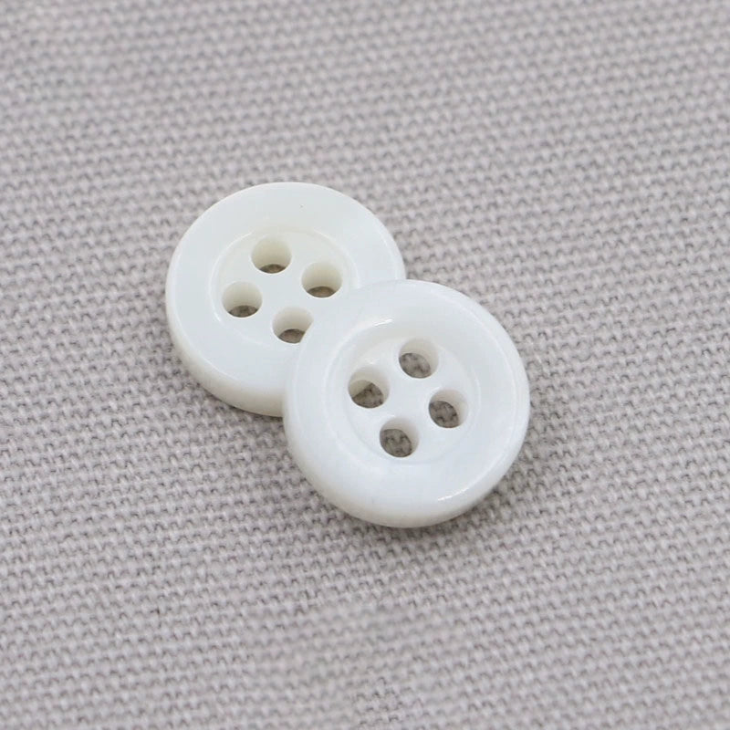 3355★  Versatile Round River Shell Button Button Men's and Women's Clothes Shirt Shirt Button Cardigan Button Decorative Clothing Accessories