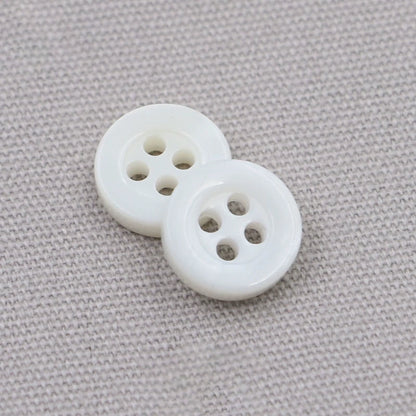 3355★  Versatile Round River Shell Button Button Men's and Women's Clothes Shirt Shirt Button Cardigan Button Decorative Clothing Accessories