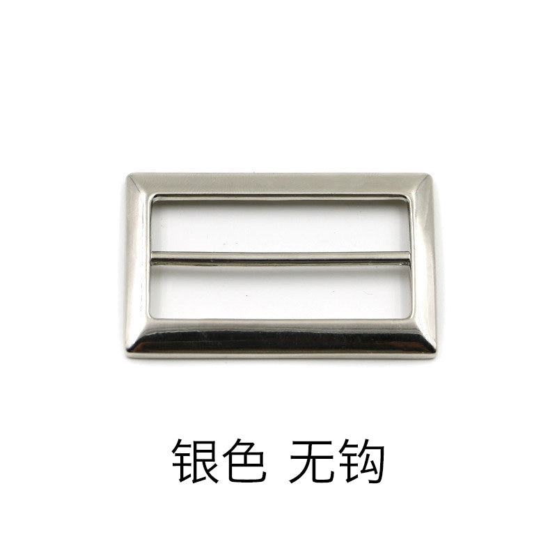 3527★ Botón redondo de metal de tres velocidades, hebilla de cinturón, correa, hebilla de día, caja de zapatos, hebilla de bolso, hebilla de esquina decorativa de ropa