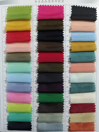 Forro de chaqueta de traje para hombre y mujer de alta gama con hilado de poliéster 3900, cifrado de tafetán de poliéster, hilado de poliéster 210T, 8009