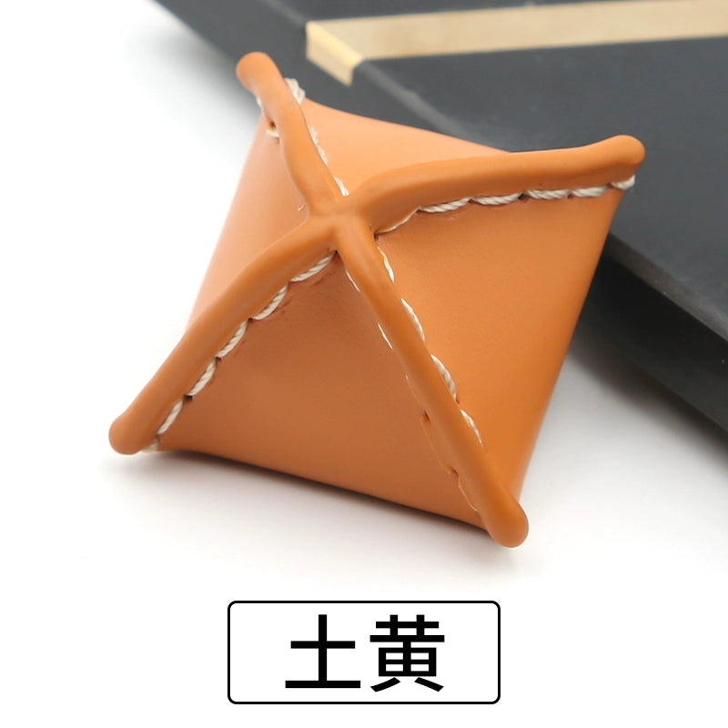 3241★  Ainujia leather jacket buttons fur zongzi leather button jacket trench coat woolen buttons versatile women's top high-end buttons