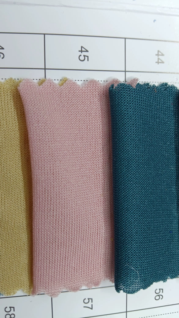 3905 Tejido elástico de verano, tejido fino de punto, forro de falda, tejido de imprimación absorbente de sudor, tejido de punto de una sola cara de alta elasticidad 8031