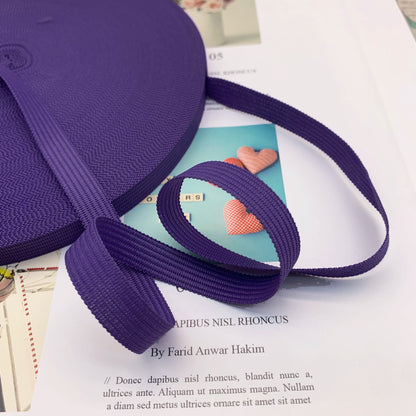 3883  Spot 30 colors 1cm non-elastic horse strap color back collar pressure strip webbing neckline strap side strip clothing accessories