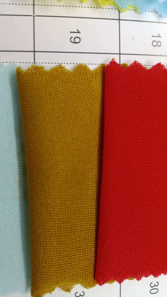 3905 Tejido elástico de verano, tejido fino de punto, forro de falda, tejido de imprimación absorbente de sudor, tejido de punto de una sola cara de alta elasticidad 8031