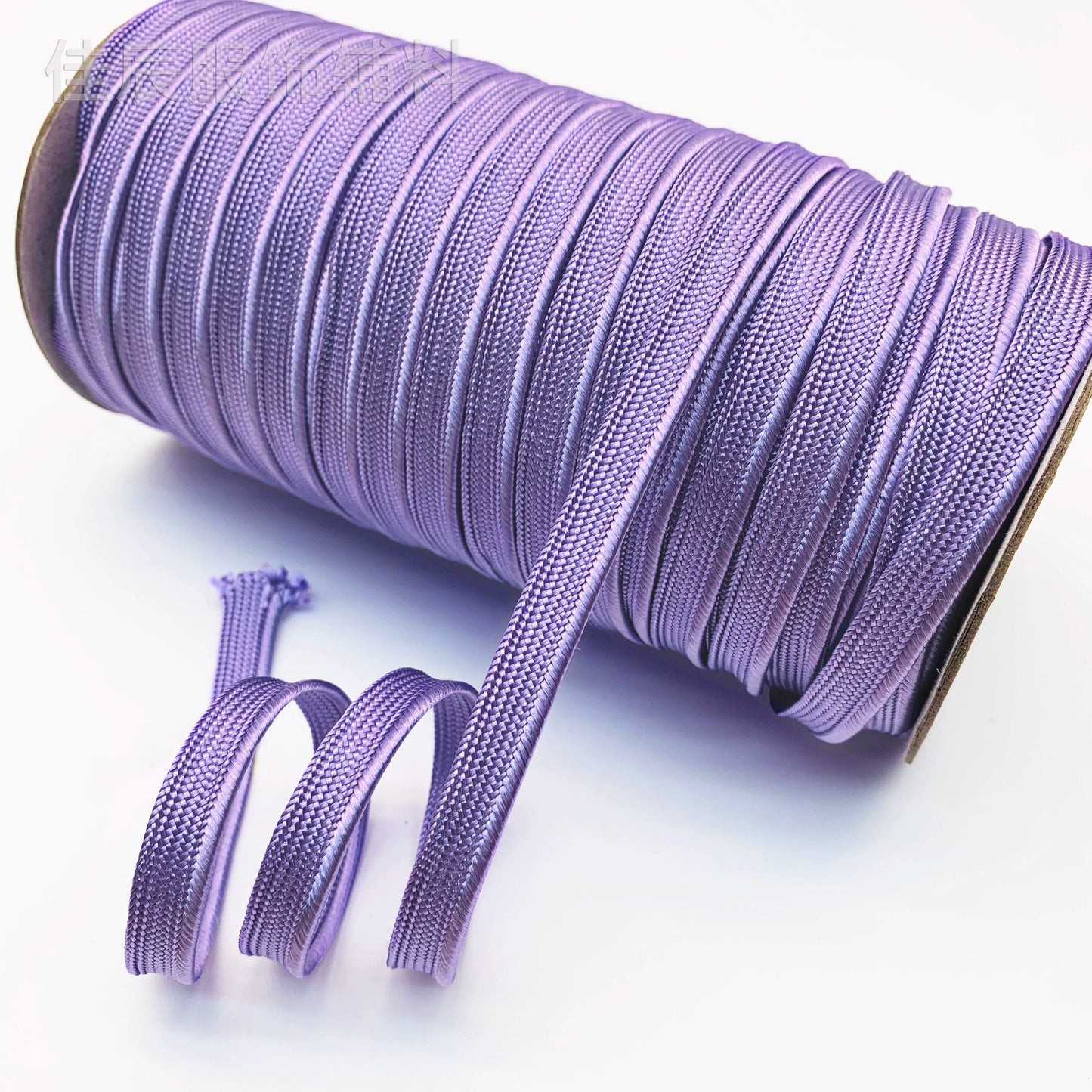 3849 Spot 39 colores 1 cm borde fino cinta maestra de seda brillante tira de brotes ribete cuerda borde incrustado tira cincha accesorios de ropa