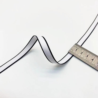 3885 Spot 1cm Accesorios de cintas de rayas, tiras para dobladillos, tiras para ribetes de pantalones, tiras laterales para ropa, textiles para el hogar, zapatos y sombreros Cintas DIY