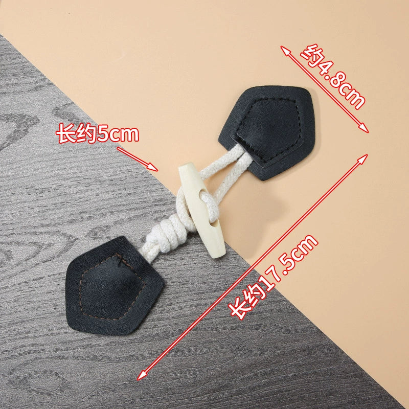 3279★  Coat horn buttons woolen cashmere jacket trench coat buttons to buttons men's and children's sweaters high-end wooden buttons