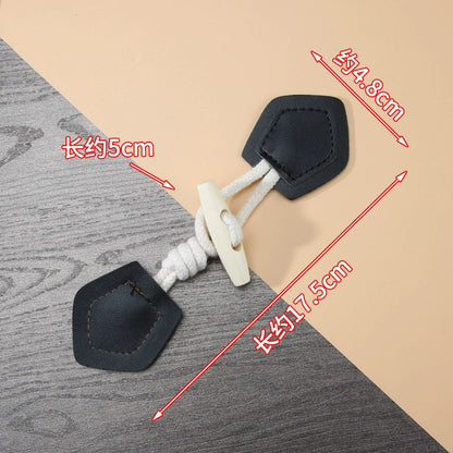 3499★ Botones de cuerno para abrigo, chaqueta de lana de cachemira, botones para gabardina para suéteres de hombres y niños, botones de madera de alta gama