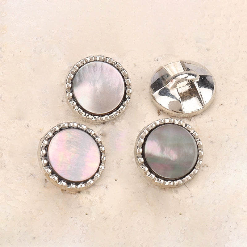 3315★ Bouton de combinaison en métal de coquille naturelle coquille de papillon noire coquille de papillon blanche mousseline de soie chemise bouton cardigan cheongsam petit bouton