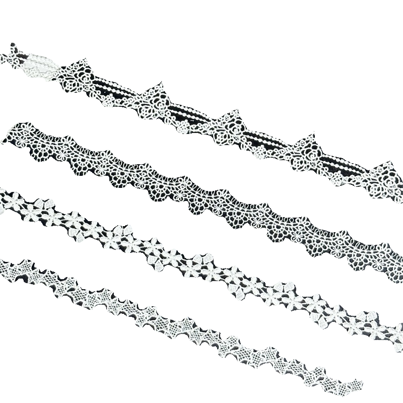 3667 Cortinas Ropa Encaje Accesorios de Encaje Vestido Lolita Collar Bolso Zapatos y Sombreros DIY Encaje Bordado Hecho a Mano