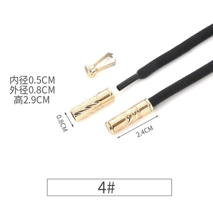 3537★ Suéter Sombrero Cordón Correa Ropa Sombrero Cuerda Pantalones Pantalones Deportivos Accesorios de Metal para la Cabeza Cuerda para la Cabeza Cuerda para la Cintura Cuerda Hebilla