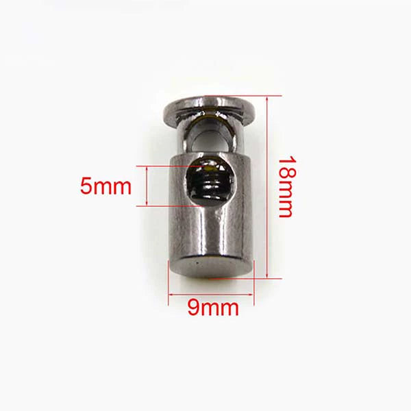 3547★ Hebilla de resorte de metal para chaqueta, cuerda elástica, hebilla de ajuste de banda elástica, hebilla de nariz de cerdo, hebilla de cuerda fija, hebilla de ajuste, botón de cordón