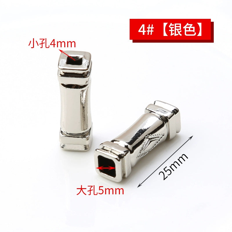 3545★ Suéter Sombrero Cuerda Hebilla Accesorios Ropa Pantalones Deportivos Cuerda Cordón Accesorios Chaqueta de Plumas Botón de Campana Botón