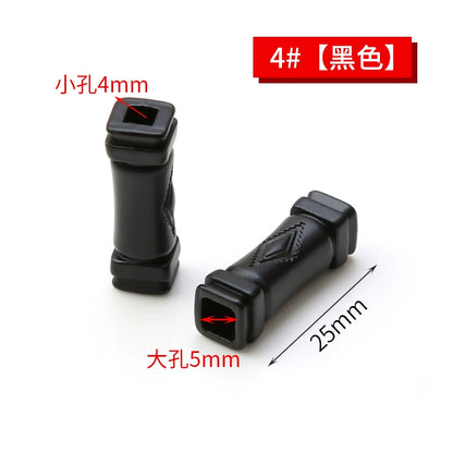 3545★ Suéter Sombrero Cuerda Hebilla Accesorios Ropa Pantalones Deportivos Cuerda Cordón Accesorios Chaqueta de Plumas Botón de Campana Botón