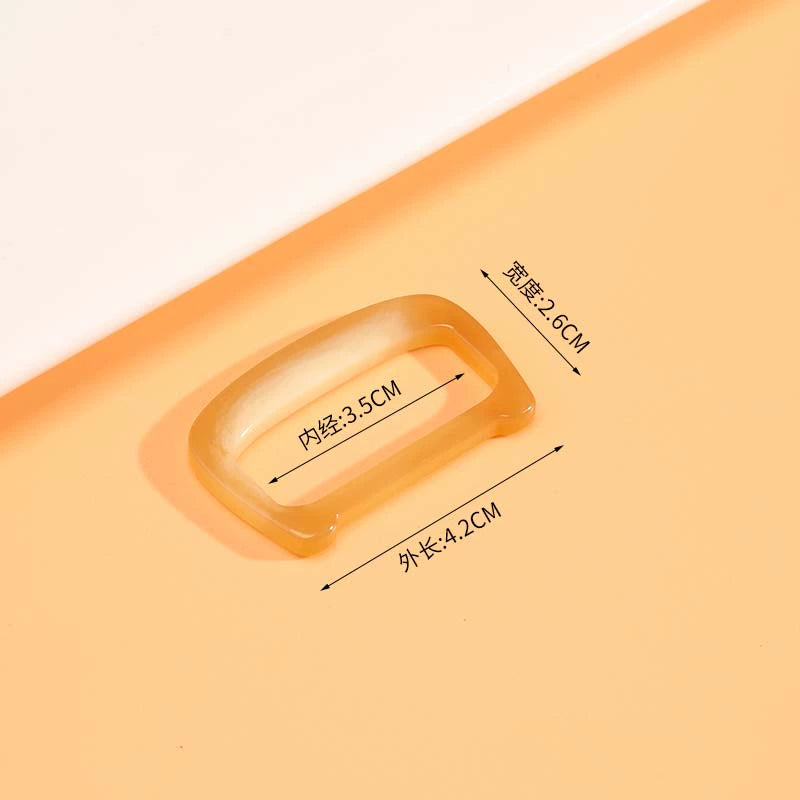 3273★  Resin horns, horns, Japanese buttons, women's coats, trench coats, belts, three-gear mouth buttons, buttons, decorative clothes buttons