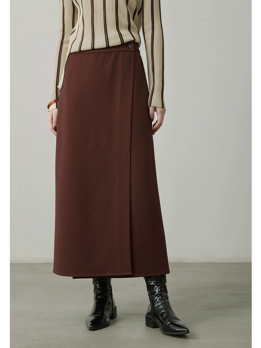 [Offre spéciale à durée limitée] Haut sans manches pour femme, jupe moyenne et longue, tenue d'automne avec un ensemble complet de bas