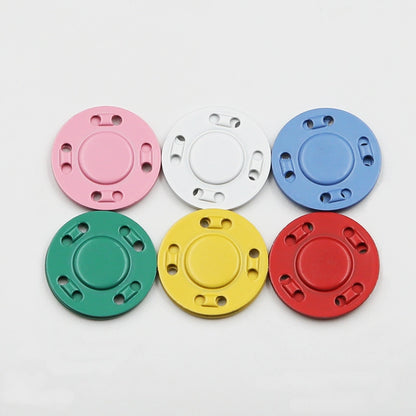 3472★ Botón magnético para cortina, botón a presión, bolsa de tela, antiluz, versátil, redondo, ropa, botón oculto invisible, hebilla para niños y madres