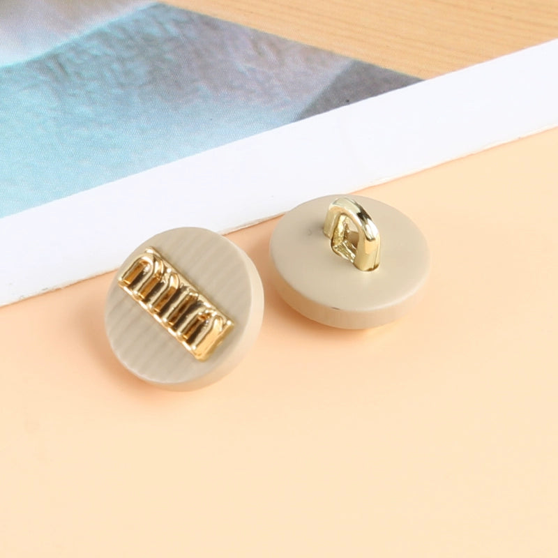 3363★  Metal shirt shirt decorative buttons clothes cardigan jacket buttons high-end round personalized cuff buttons accessories