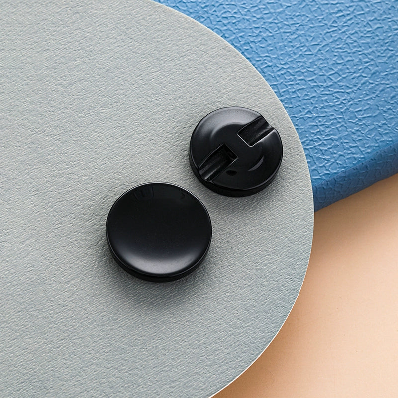 3356★  Coat button trench coat jacket suit trousers buttons casual clothes men's and women's versatile round black white buttons