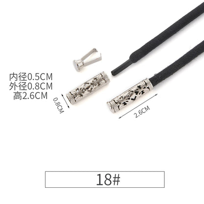 3537★ Suéter Sombrero Cordón Correa Ropa Sombrero Cuerda Pantalones Pantalones Deportivos Accesorios de Metal para la Cabeza Cuerda para la Cabeza Cuerda para la Cintura Cuerda Hebilla