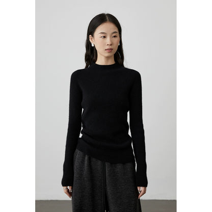 [Seamless series/turtleneck wool bottoming shirt] CAREMIND premium pure cashmere comfortable top autumn and winter