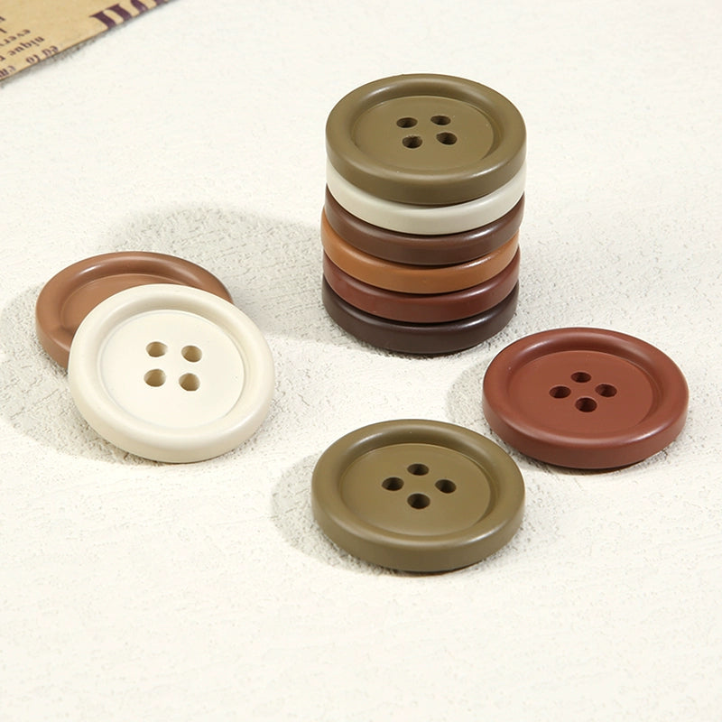 3295★  Round resin high-end clothes buttons exquisite woolen jacket sweater buttons top cashmere fashion button accessories
