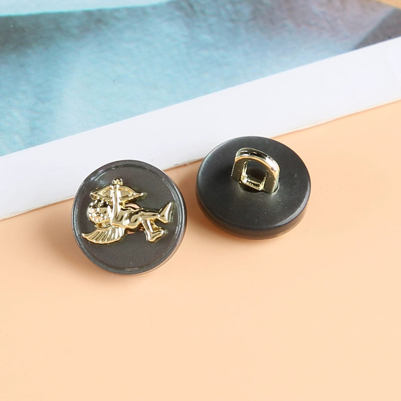 3363★  Metal shirt shirt decorative buttons clothes cardigan jacket buttons high-end round personalized cuff buttons accessories