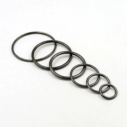 3521★ Botones de aro metálicos, zapatos, sombreros, bolsos, ropa, accesorios decorativos de ferretería, accesorios, círculos, correas, botones de aro