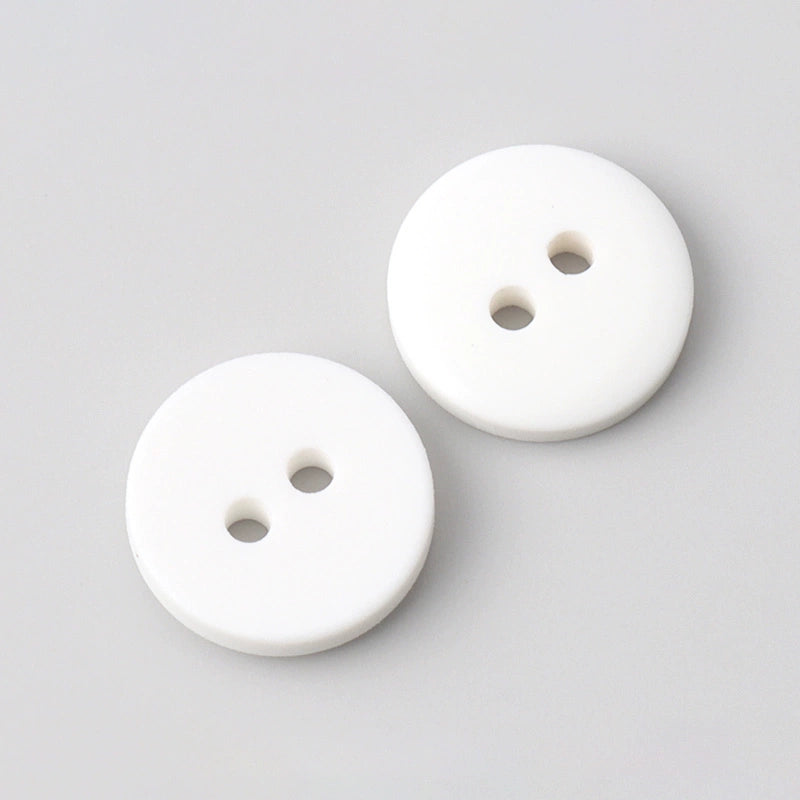 3379★  Versatile men's and women's shirts with buttons High-end POLO shirts Cardigan four-eye two-eye round small buttons Resin shirt buttons