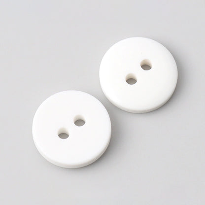 3379★  Versatile men's and women's shirts with buttons High-end POLO shirts Cardigan four-eye two-eye round small buttons Resin shirt buttons