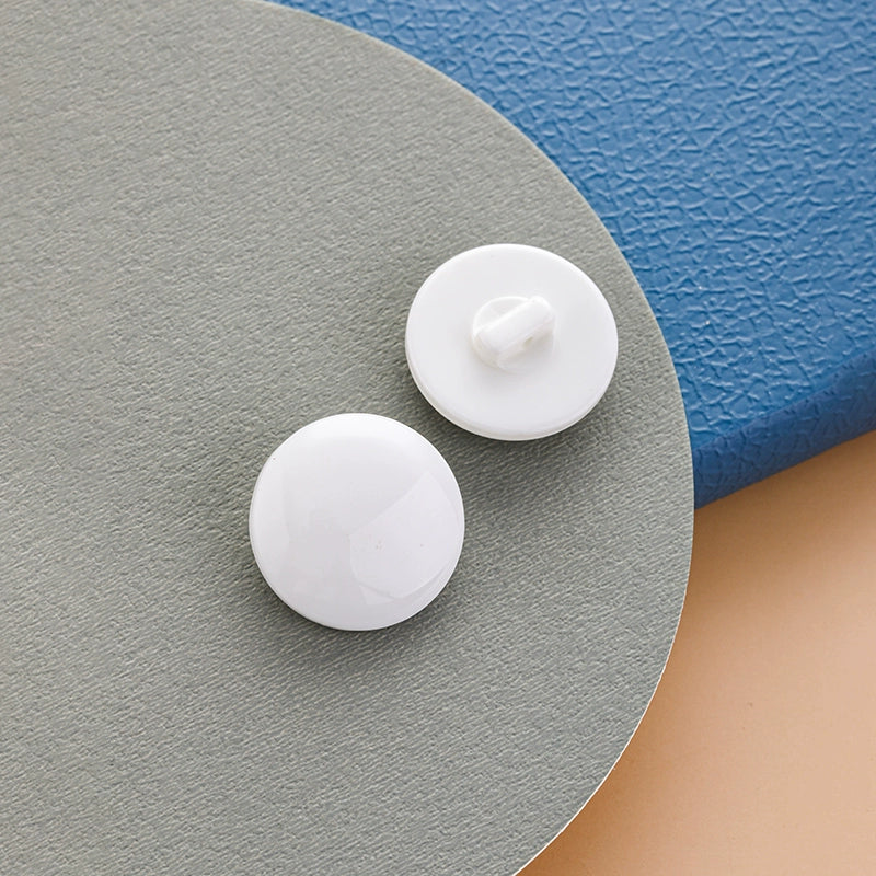 3356★  Coat button trench coat jacket suit trousers buttons casual clothes men's and women's versatile round black white buttons