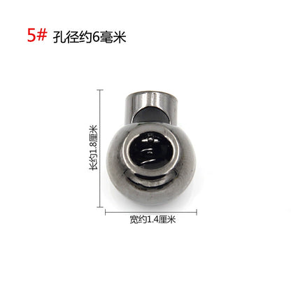 3542★ Hebilla de ajuste de campana de metal, hebilla de resorte de contracción de carga de suéter, hebilla de ajuste elástico, hebilla de cuerda, hebilla de cuerda, hebilla de nariz de cerdo