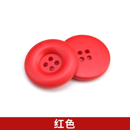 3312★  High-end exquisite resin buttons fashion woolen coat coat trench coat four-eye buttons clothes west decorative buttons