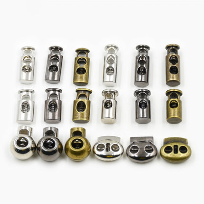 3547★ Hebilla de resorte de metal para chaqueta, cuerda elástica, hebilla de ajuste de banda elástica, hebilla de nariz de cerdo, hebilla de cuerda fija, hebilla de ajuste, botón de cordón