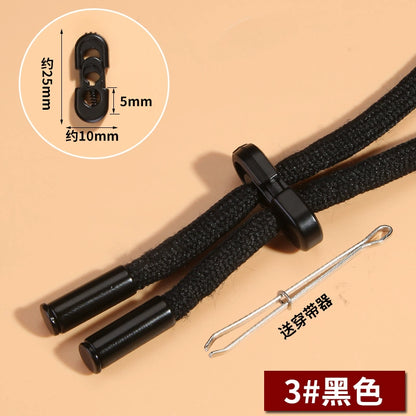 3540★ Cinturón de pantalones casuales gratis, cuerda, pantalones deportivos, hebilla de ajuste, hebilla de resorte fija, campana, pantalones, accesorios, artefacto