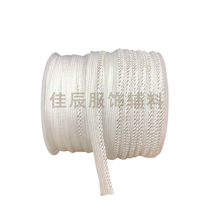 3843 Spot 1cm oro y plata alambre tejido niño cinta maestra brote tira accesorios ropa tira de borde con incrustaciones almohada tira de borde con incrustaciones de cuerda de ribete