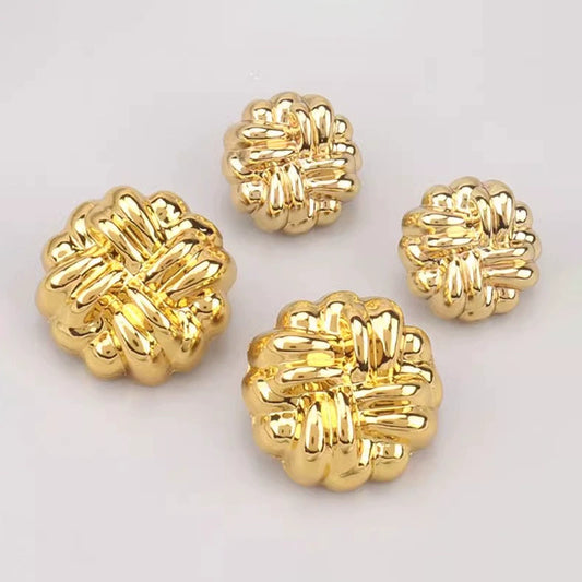 3257★  Plus heavy metal pattern buttons versatile suit coat trench coat buttons high quality gold button accessories