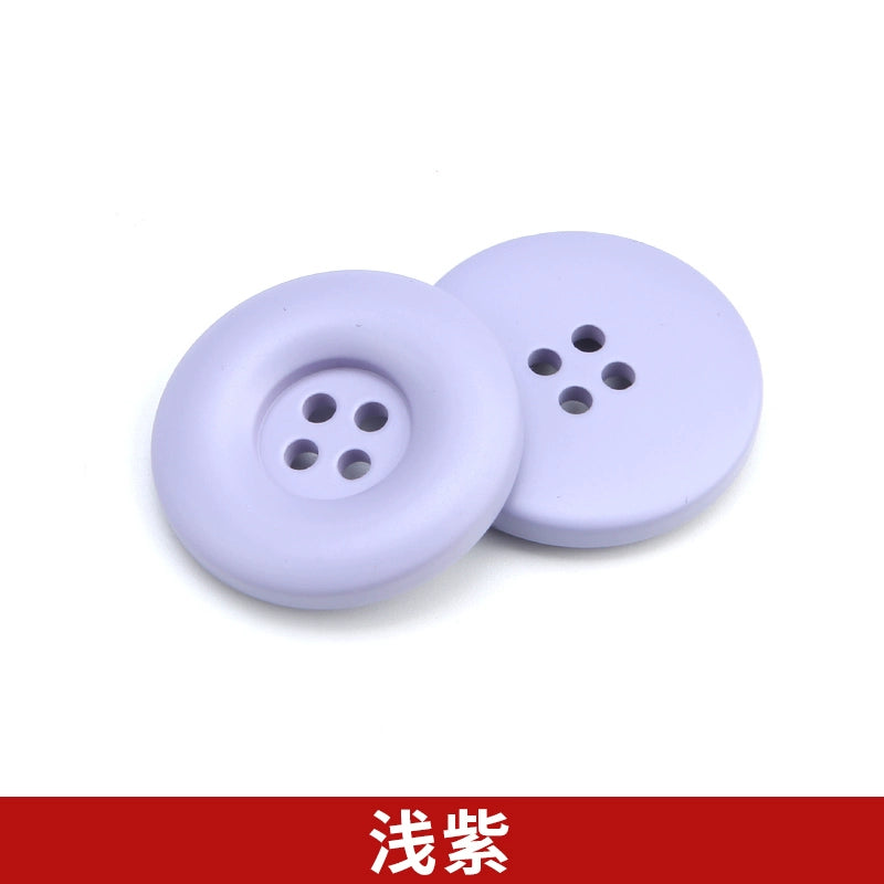 3312★  High-end exquisite resin buttons fashion woolen coat coat trench coat four-eye buttons clothes west decorative buttons