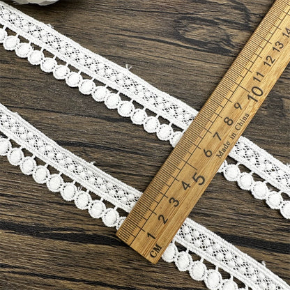 3833 Exquisito hilo de algodón soluble en agua, encaje bordado, accesorios de ropa hechos a mano, puños, cuellos, cortinas, materiales de costura