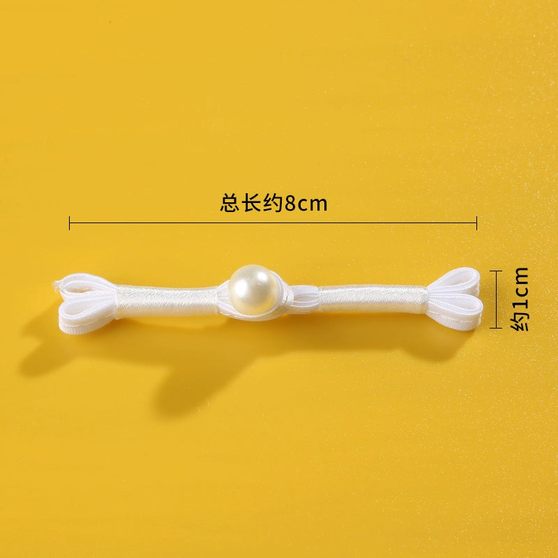 3498★ Botones de cheongsam Botones de estilo chino Hanfu estilo Tang Accesorios de ropa antiguos Botones superiores estilo retro Botones de disco de una palabra