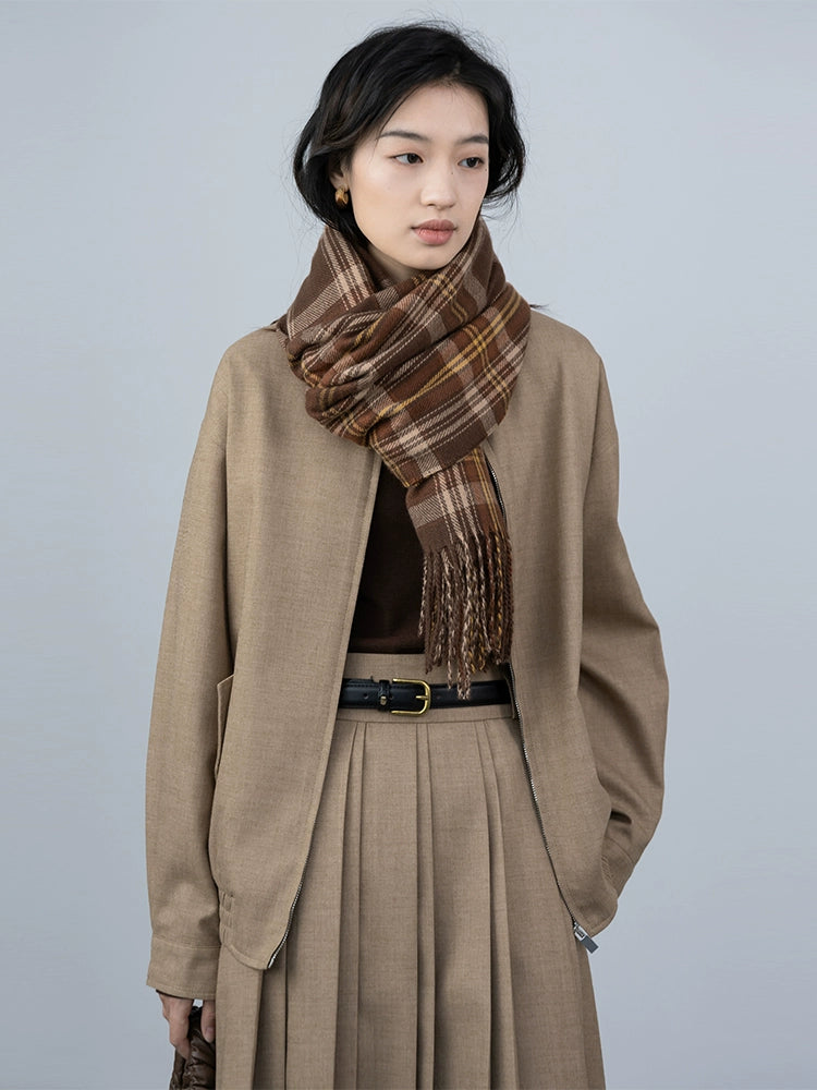 [Especial por tiempo limitado] Traje de sal y dulce "británico retro ligero", falda de traje + chaqueta americana de otoño 