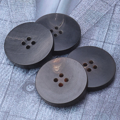 3461★  Real horn buttons round button top women's coat trench coat buttons men's clothes pants suit button accessories