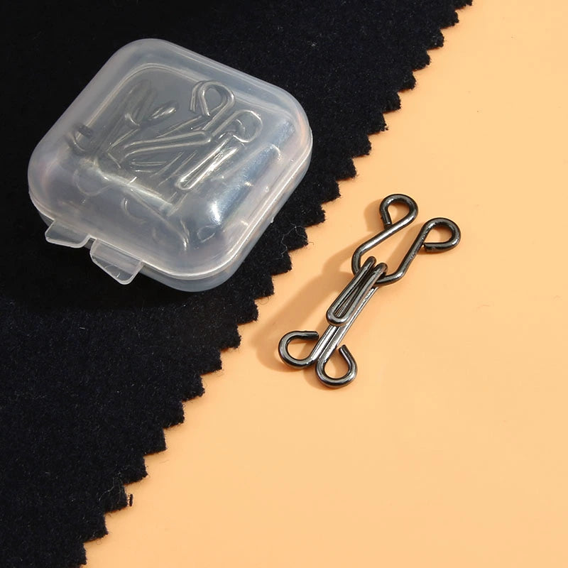 3512★ Botón de disciplina de ropa interior invisible de metal, botón oculto, hebilla de gancho, hebilla anti-luz de alta gama, hebilla de gancho, par pequeño de botones