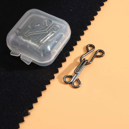 3512★ Botón de disciplina de ropa interior invisible de metal, botón oculto, hebilla de gancho, hebilla anti-luz de alta gama, hebilla de gancho, par pequeño de botones